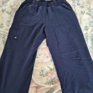 Srcubs - Womens Dickies Navy Straight Leg Pants Size Med.
